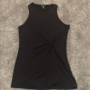 Athleta Black Twist Tank Top